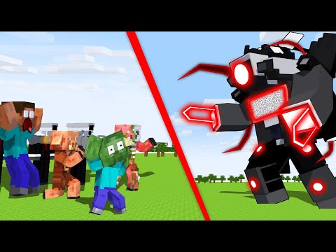 MONSTER SCHOOL vs DEVIL TITAN! EPIC Minecraft Animation