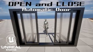 【UE5】プレイヤーが近づいたら開く自動ドアの作り方【VOICEROID解説】