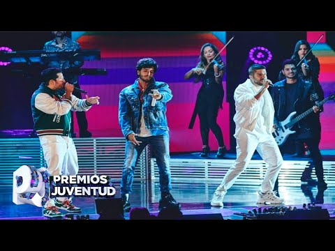 Cali Y El Dandee, Sebastián Yatra - Locura | Premios Juventud