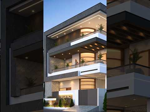 LUXURY VILLA || MODERN HOUSE || FRONT ELEVATION #houseplan #architecture #interiordesign