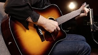Video thumbnail for Fender CD-140SCE Cutaway Dreadnought Acoustic-Electric by Guitar Center