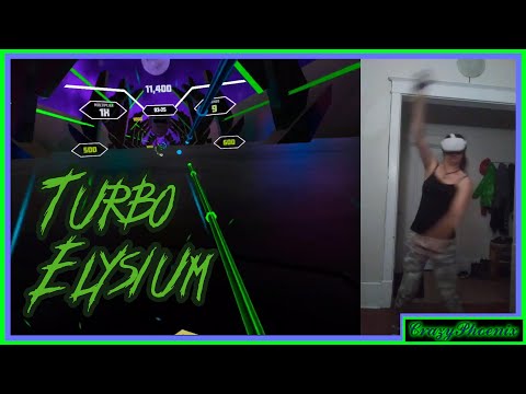 Synth Riders | Turbo Elysium by Carpenter Brut VS Celldweller - X-Vitander Mash-up | Raptor Custom |