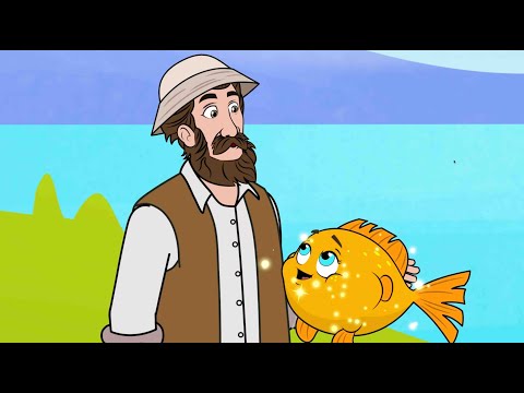 O Pescador e Sua Mulher | Conto | Desenho Animado Infantil com @OsAmiguinhosTV