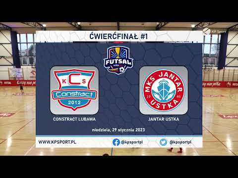 ⚽ Constract Lubawa 🆚 Jantar Ustka | Ćwierćfinał | 🏆 MMP W Futsalu U15 - Ustka 2023 #futsal