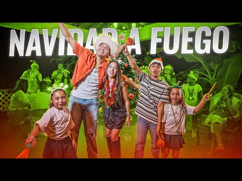 NAVIDAD A FUEGO 🔥 VIDEO MUSICAL 🎶