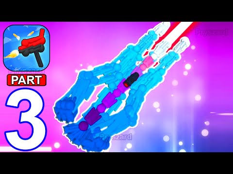 Human Gun! - Gameplay Walkthrough Part 3 Levels 19-26 Stickman Gun Run 3D (Android, iOS) - YouTube