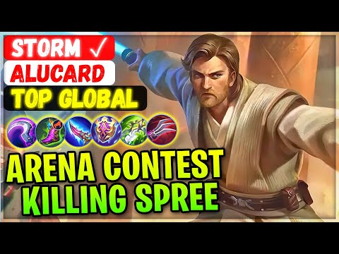 Unstoppable Obi wan!! Arena Contest Killing Spree [ Top Global Alucard ] Storm ✓ - Mobile Legends