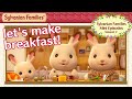 #1 Good Morning! The Chocolate Rabbit Family | Sylvanian Families Mini Episodes