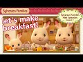 #1 Good Morning! The Chocolate Rabbit Family | Sylvanian Families Mini Episodes
