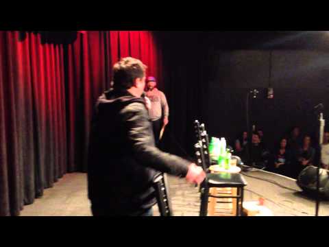 Doug Benson Throws a Donut at Bert Kreischer