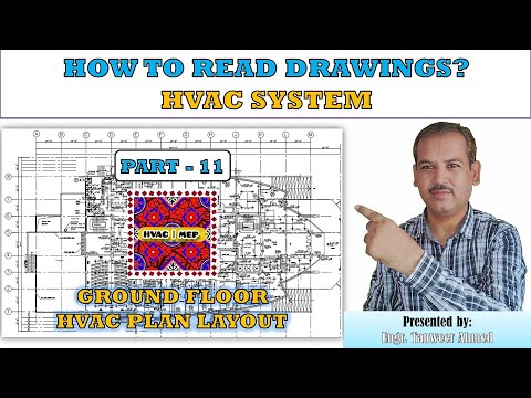 How to read HVAC drawings Part 1 Standard Details Legend in Urdu Hindi