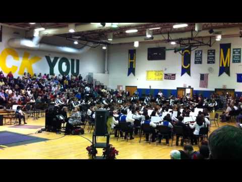 Hunters Creek Middle School - Christmas Concert - 2011 - Christmas Cannon