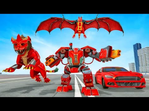 Lion Robot Car Game 3D | Android Gameplay