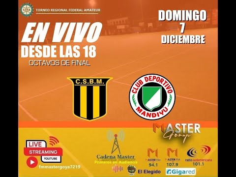 7 De Diciembre 2025   T.R.F.A. | MATIENZO - MANDIYU | OCTAVOS DE FINAL - IDA 🔴 EN VIVO