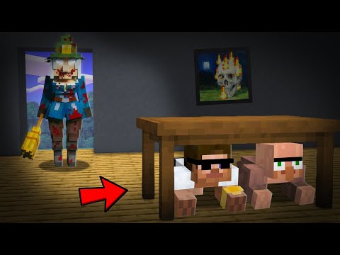 Can We Escape this Mysterious Witch in Minecraft..
