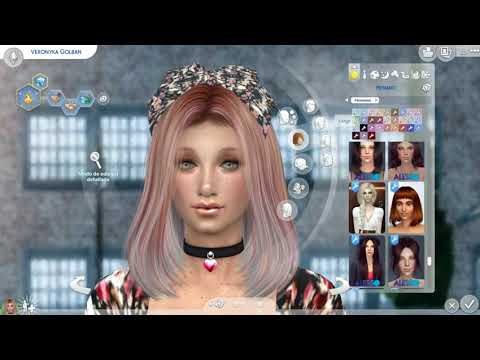 sims4 custom content download girl Veronyka Golban by Bonita100 Cas Video Preview