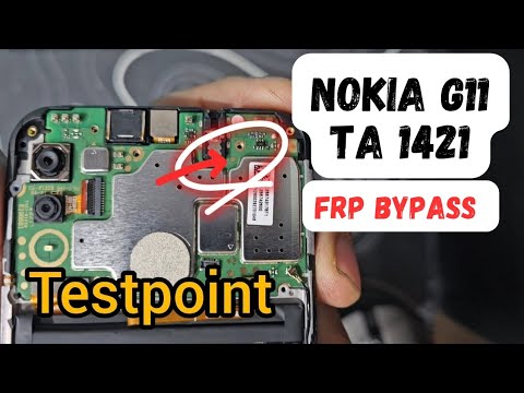 Nokia G11 TA1421 testpoint frp bypass /unlock tools