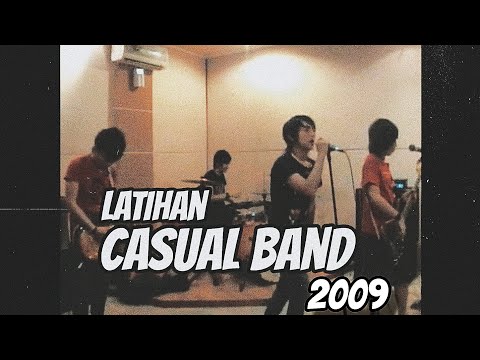 Casual Band latihan Studio BANDUNG 2009