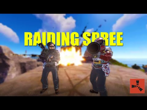 Rust- FORCE WIPE RAIDING SPREE