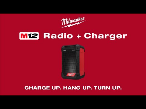 Milwaukee® M12™ Radio + Charger
