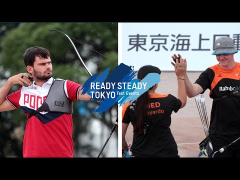 Netherlands v Russia – recurve mixed team quarterfinal | Tokyo 2020 Olympic Test