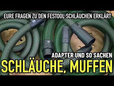 EURE FRAGEN - Festool Saugschläuche, Muffen, Anschlüsse, Adapter - Mikes Toolshop