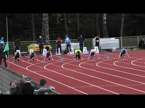 100m M bieg 2 - Poznań 20210508