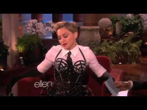 Madonna talks about Beyoncé on Ellen