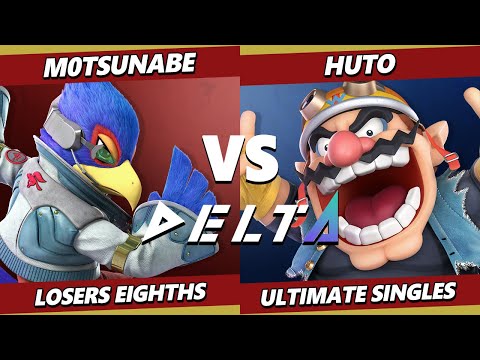 Delta 7 Top 8 - M0tsunabE (Falco) Vs. Huto (Wario) Smash Ultimate - SSBU
