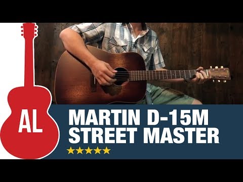 Обзор акустической гитары Martin D-15M Streetmaster