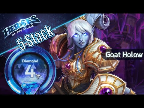 Goat Hollow - Yrel HotS Five Stack NGS Practice (Livestream)