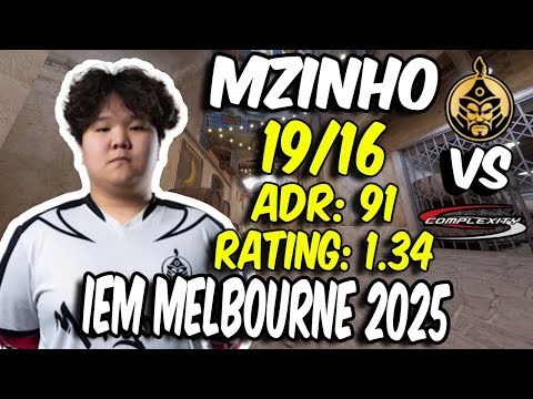 CS2 POV The MongolZ mzinho (19/16) vs Complexity (Inferno) @ IEM Melbourne 2025