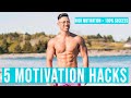 5 HACKS To Get & Stay Motivated For The LONG TERM! *DO THIS!*