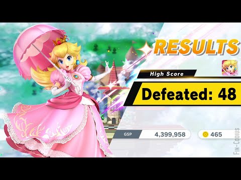 Super Smash Bros. Ultimate - All-Star Smash, Peach (48 KOs)