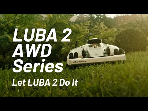 Robotgressklipper Mammotion LUBA Mini AWD 1500 LiDAR Uten Slynge