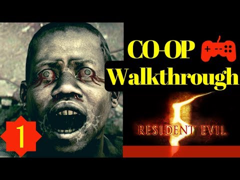 RESIDENT EVIL 5 REMASTERED (Xbox One) - Co-op Walkthrough Part 1