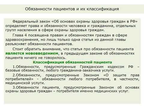 Тема 7   Технологии поддержки обязанностей и ответственности пациентов