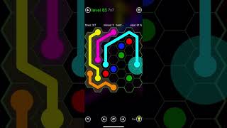 How to Challenge Hexes Level 85 Flow Free #Shorts #flowfree #Hexes