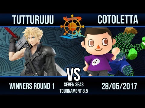 Seven Seas Tournament 8.5 - Tutturuuu (Cloud) vs Cotoletta (Villager, Little Mac)- Winners Round 1