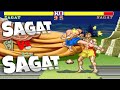 Sagat Vs Sagat Street Fighter 2 Hack Super Green Hardest