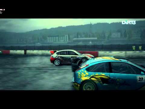 Dirt 3 PC Gameplay 2 (Intel i5 2500 Corsair 2x2gb 1600mhz  MSI P67-G65 and ATI 5970)