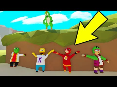 😲 EL NUEVO MEJOR ESCONDITE DE PLASTILINA TROLL | HUMAN FALL FLAT