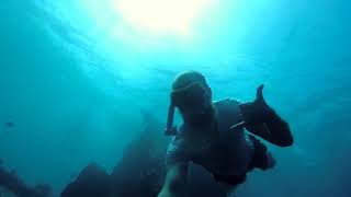 preview picture of video 'Snorkeling at Japanese Wreck, Bali'