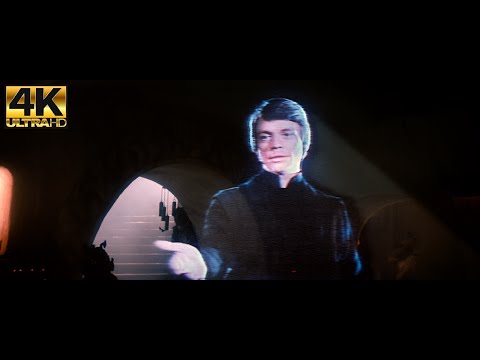 Star Wars Episode VI Return of the Jedi 4K-Luke's message-Playing the wrong message-He's no Jedi-80s