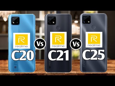 Realme C20 Vs Realme C21 Vs Realme C25