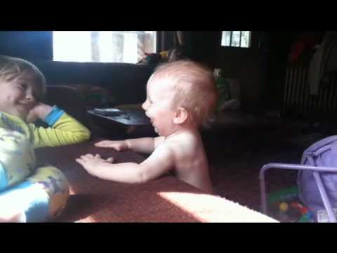 pat/a/cake by 10 month old baby