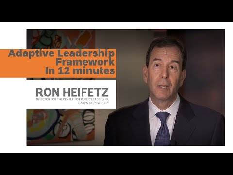 Adaptive Leadership in 12 minutes - Ron Heifetz