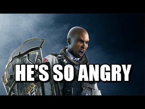 THE MOST TOXIC PLAYER - HE'S SO ANGRY! - Rainbow Six: Siege