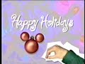 The Disney Channel Id 1992 Happy Holidays