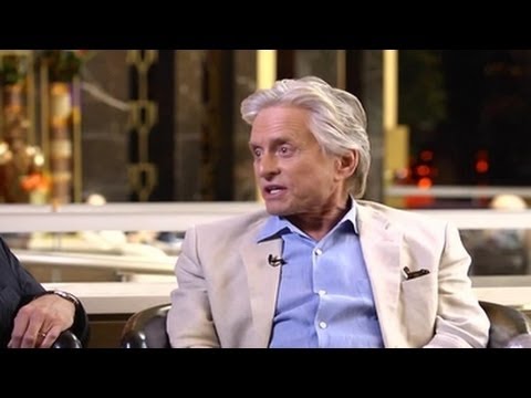 Michael Douglas and Kevin Kline on working together for the first time | Larry King Now - Ora TV